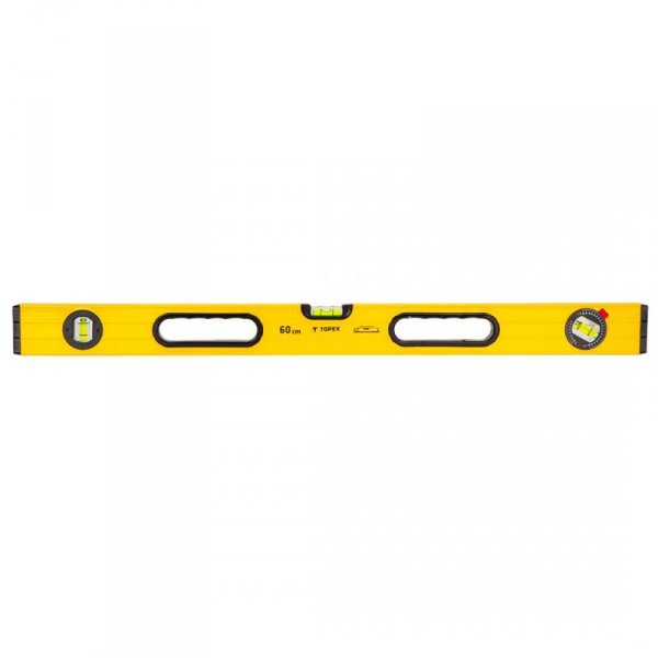 Poziomnica aluminiowa typ 600, 60 cm, 3 libelle