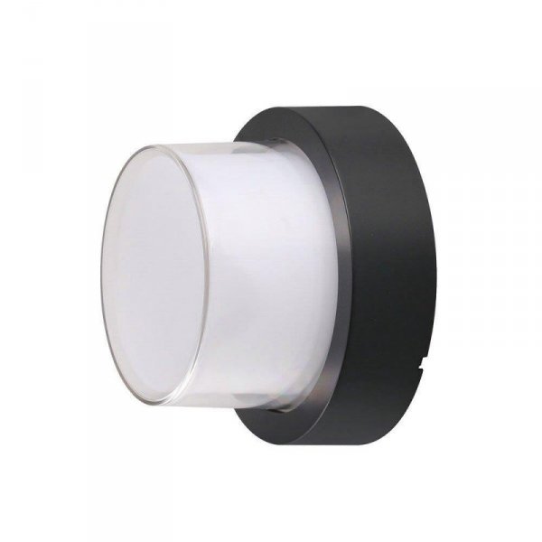 Oprawa V-TAC 12W LED IP65 Czarny Okrągły VT-828 3000K 900lm 2 Lata Gwarancji