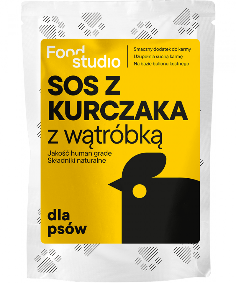 Food Studio Chefs SOS dla psów z KURCZAKA z wątróbką 100ml