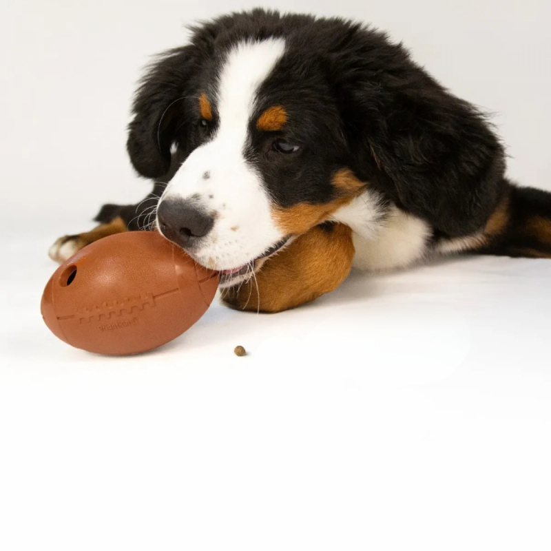 Brightkins Zabawka na przysmaki Football Treat Dispenser PIŁKA FUTBOLOWA