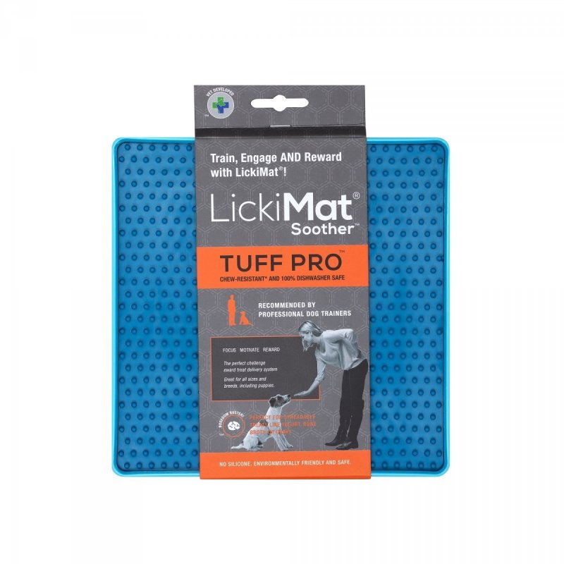 Mata LickiMat® Tuff™ Soother™ PRO niebieska