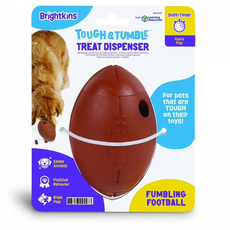 Brightkins Zabawka na przysmaki Football Treat Dispenser PIŁKA FUTBOLOWA
