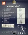 Opakowanie zawiera szczegółowe informacje dotyczące pielęgnacji skarpet. Wykonane prze firmę AuraVia w rozmiarze 47-49, model FX4749SI