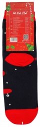 Skarpetki bawełniane, motyw świąteczny. Wykonane w rozmiarze 38-41 firmy Aura.Via