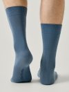 Skarpety garniturowe męskie CONTE w kolorze denim 44-45 