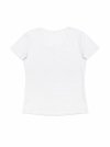 Klasyczny T-shirt damski z okrągłym dekoltem – połączenie wygody i estetyki.