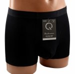 Bokserki bambusowe czarne – wygoda i świeżość każdego dnia, rozmiar 3XL