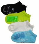 Skarpetki stopki antypoślizgowe bawełniane ABS zestaw 4 par 32-35 Aura.via