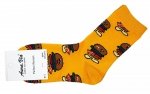 Skarpetki  motyw hamburger 35-38 Aura.via