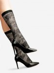 GIORGIA – delikatne skarpety, kabaretki damskie w romantyczne kwiaty od Lores