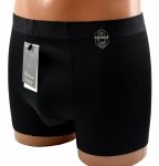 Bambusowe bokserki męskie w kolorze czarnym – wygoda i dopasowanie, rozmiar 3XL