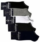 Skarpety, stopki 90% bawełny, 5 par 39-42  z ozdobnym paskiem komfort i styl 