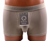 Auravia „Cotton In”–klasyczne bokserki, kolor taupe, 95% cotton, rozmiar L 