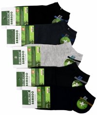 Męskie skarpetki na lato – bambusowe i przewiewne 5 par 43-46 