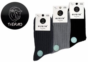 Skarpety zimowe Alpaka 3 pary kolory 39-42 AuraVia Skarpetki ciepłe Thermo