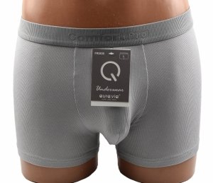 Jasnoszare bokserki bambusowe – komfortowa linia Comfort Pro, rozmiar 3XL