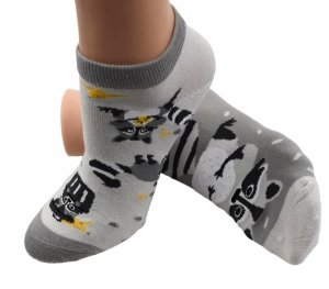 Damskie skarpetki Aura.Via–model nie do pary z szopami 35–38 stopki