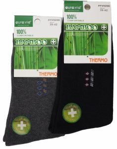 Męskie skarpetki bambusowe z technologią Thermo – ciepło i wygoda. Rozmiar 39-42