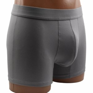 Bokserki szare 95% bawełny – klasyczny, wygodny krój AuraVia, rozmiar M