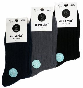 Skarpety zimowe Alpaka 3 pary kolory 39-42 AuraVia Skarpetki ciepłe Thermo
