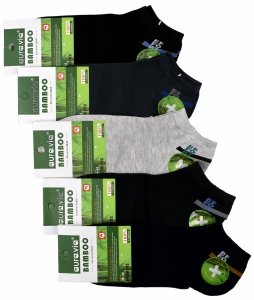 Męskie skarpetki na lato – bambusowe i przewiewne 5 par 43-46 