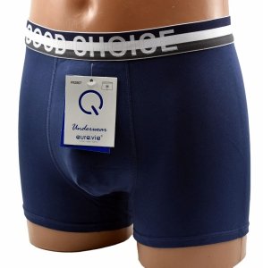Aura.Via – granatowe bokserki GOOD CHOICE dla nowoczesnego mężczyzny, rozmiar XL