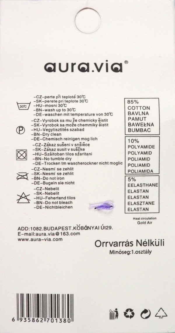Metka. Skarpety wzorzyste, na prezent roz 43-46 Aura.via