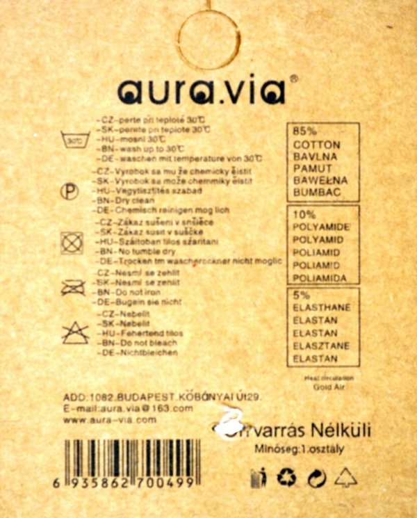 Metka produktu.