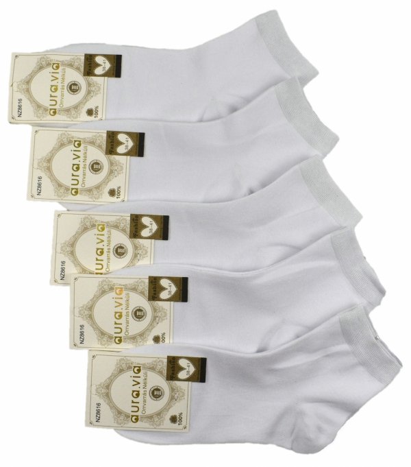 iałe skarpety Aura.Via 3/4 w komplecie 5 par. Ponadczasowe, bawełniane i wygodne – sprawdzą się w pracy, szkole i czasie wolnym.