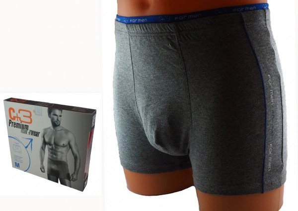 Bawełniane bokserki męskie, jakość firmy C+3 r.2XL
