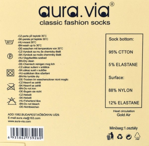 Eleganckie mikrostopki Aura.Via z koronką rozmiar 35-38 