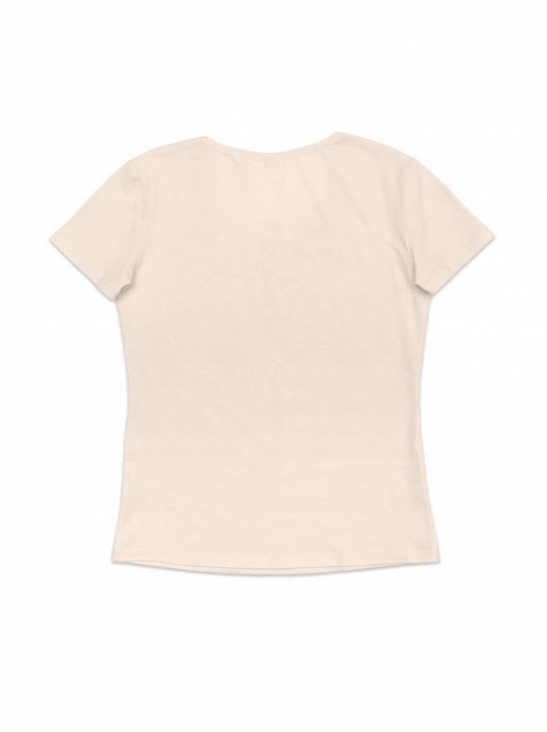 Damska koszulka Basic Collection – bawełniana, z dodatkiem elastanu, idealna na lato.