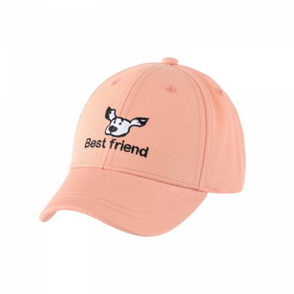 Be Snazzy bejsbolówka dziecięca z haftem pieska Best friend