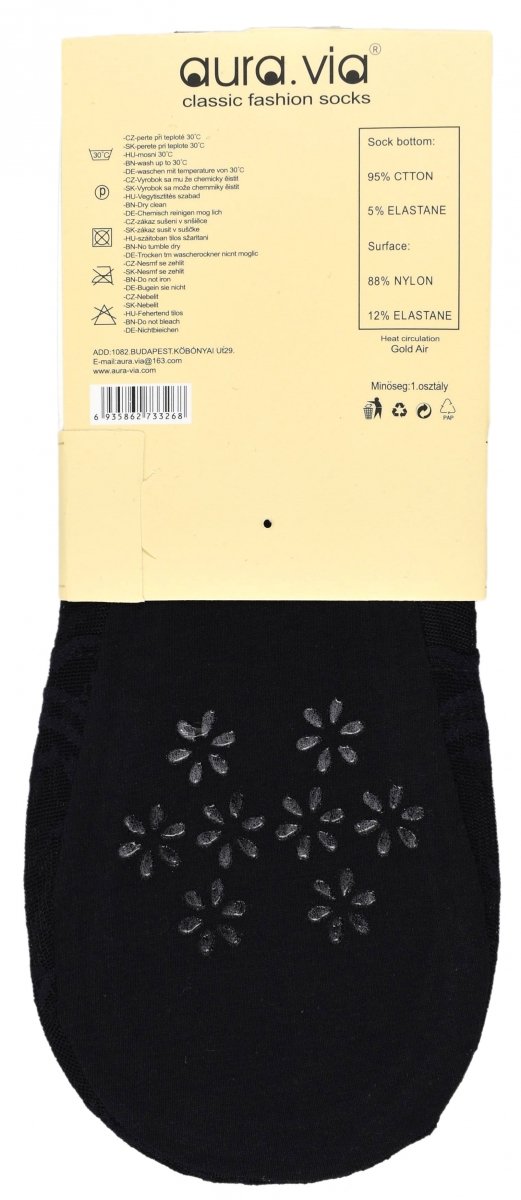 Eleganckie mikrostopki koronkowe – idealne do balerin, rozmiar 38-41 