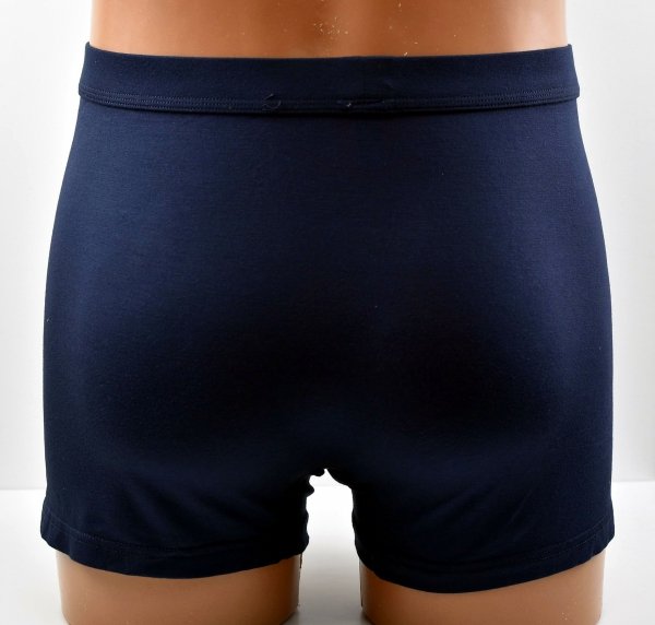 Granatowe bokserki męskie z włókna bambusowego miękkie i oddychające, rozmiar 3XL