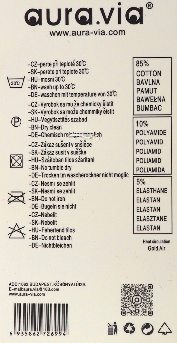 Bawełniane skarpety unisex – wygodne, trwałe i przewiewne.
