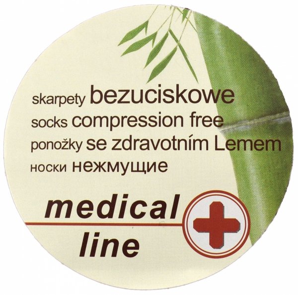Skarpety AuraVia z bambusa bezuciskowe prążkowane 35-38 5 par