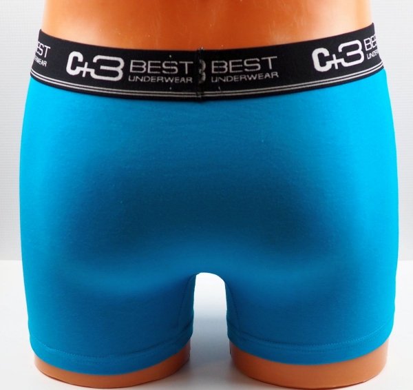Bawełniane bokserki męskie, jakość firmy C+3 w rozmiarze L