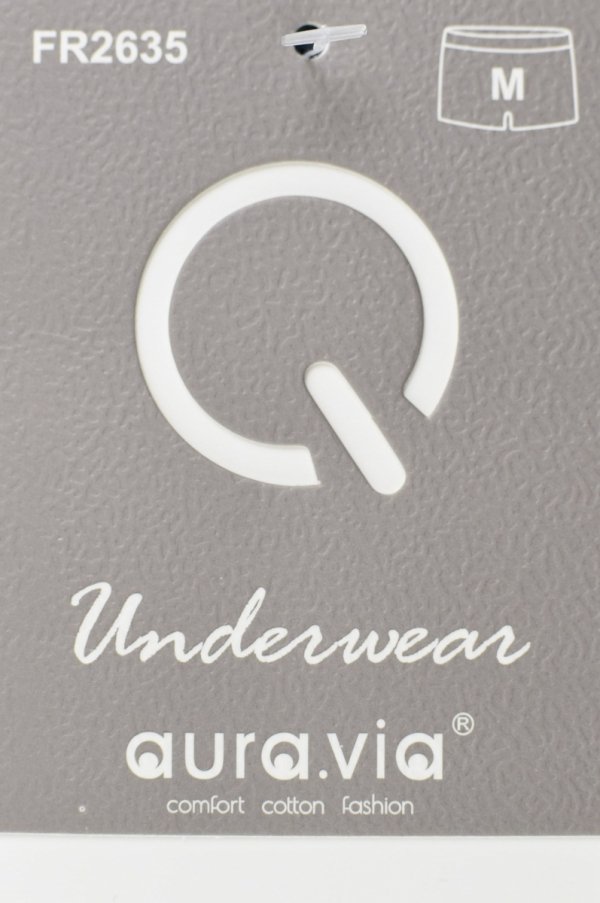 Eleganckie bokserki grafitowe z bambusa – Aura.Via Comfort Pro