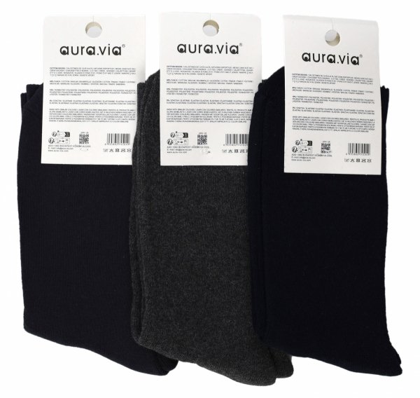 Skarpety męskie Thermo AURAVIA łączą klasyczny wygląd z nowoczesną technologią ciepła. Miękkie, oddychające i wytrzymałe – idealne na zimę i chłodniejsze dni.