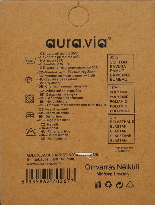 Metka. Skarpety, bawełna zest 5 par r39-42 AuraVia