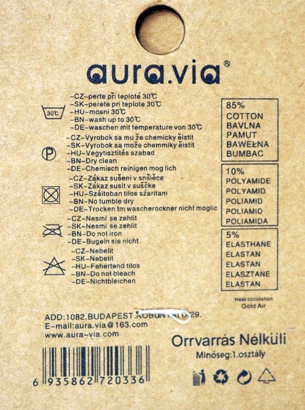 Metka produktu.