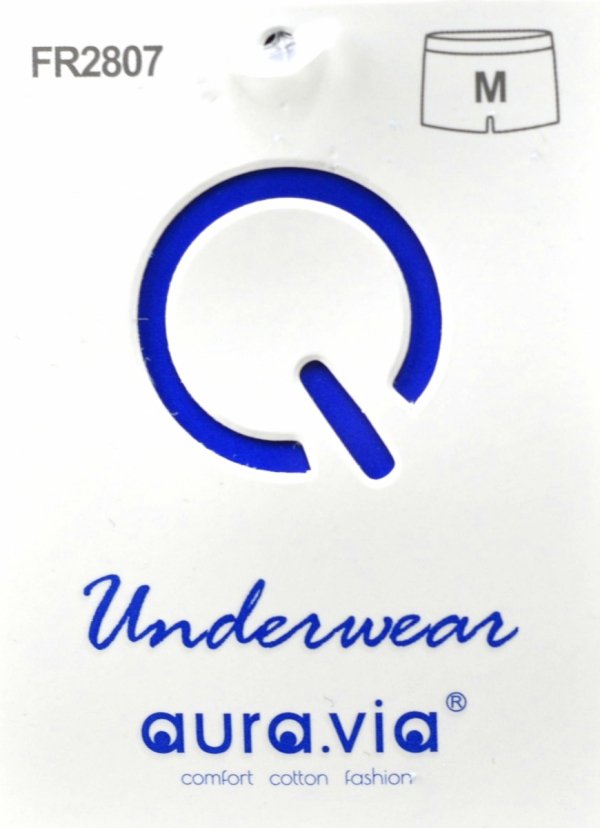 Czarne bokserki męskie Aura.Via–bawełna i szeroka gumka GOOD CHOICE, rozmiar L