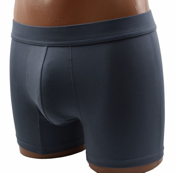 Męskie bokserki bawełniane ciemny denim – wygodne, gładkie i elastyczne, rozmiar XL