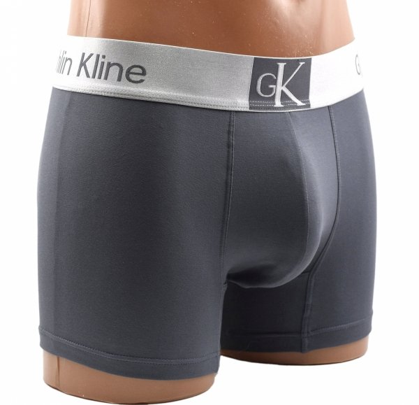 Bokserki męskie grafitowe z bawełny 95%, rozmiar XL