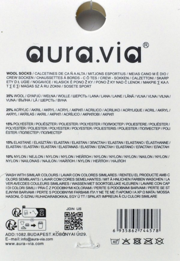 Zestaw podkolanówek z naturalnej alpaki – komfort na cały sezon 35-38