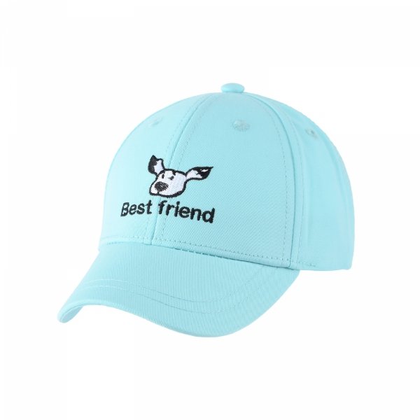 Be Snazzy bejsbolówka dziecięca z haftem pieska Best friend