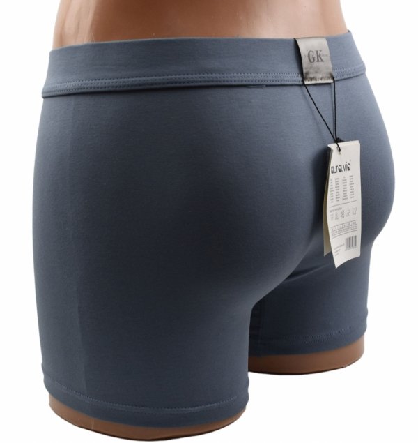 Męskie bokserki bawełniane ciemny denim – wygodne, gładkie i elastyczne, rozmiar L