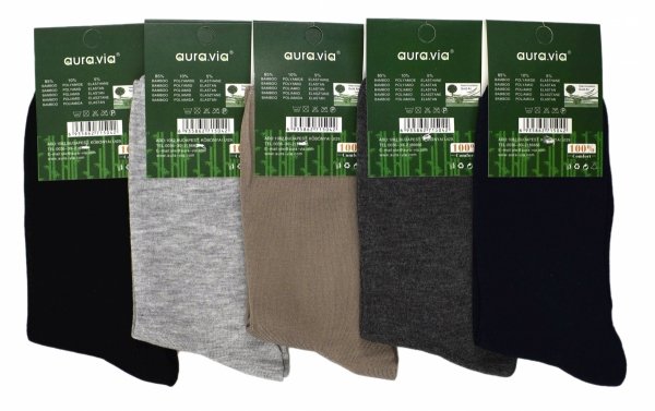 Skarpety unisex z włókien bambusowych – miękkie, przewiewne i hipoalergiczne. Naturalna termoregulacja gwarantuje ciepło zimą i chłód latem.