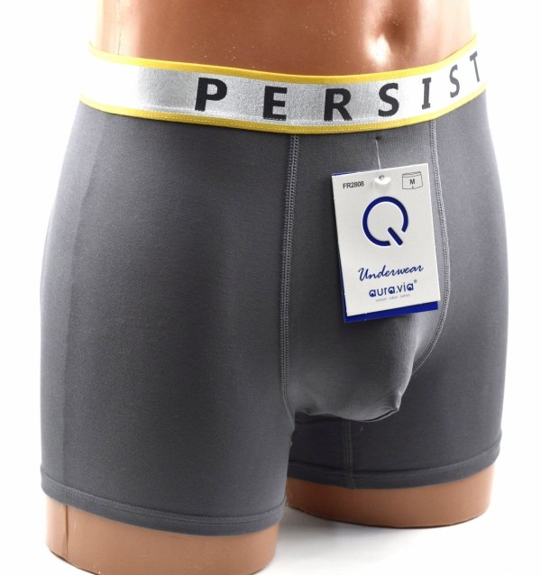 Bawełniane bokserki Aura.Via z ozdobnym pasem PERSIST zapewniają wygodę i elegancję przez cały dzień.